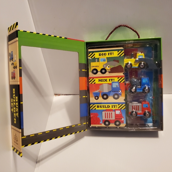 Wood Works, Busy Builder Set, NIB - Picture 3 of 4